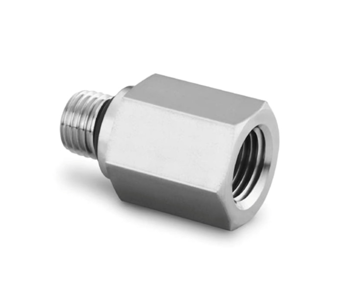 Male SAE Straight Thread to Female NPT Thread - Instrumentation Pipe Fittings