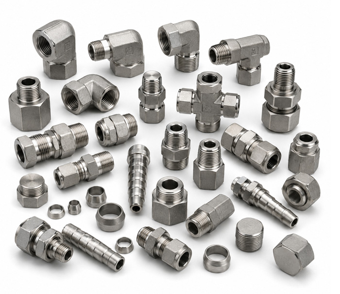 Duplex Steel Instrumentation Tube Fittings Manufacturer, Supplier & Exporter in India