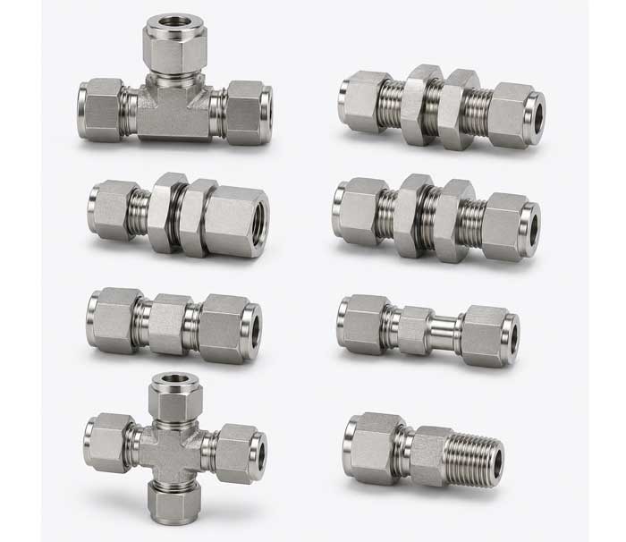 SS 316L Instrumentation Tube Fittings Manufacturer, Supplier and Exporter in India